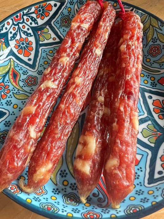 香港生曬臘腸 （兩孖）［210g]