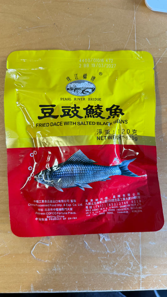 珠江橋牌豆豉鯪魚 120g裝
